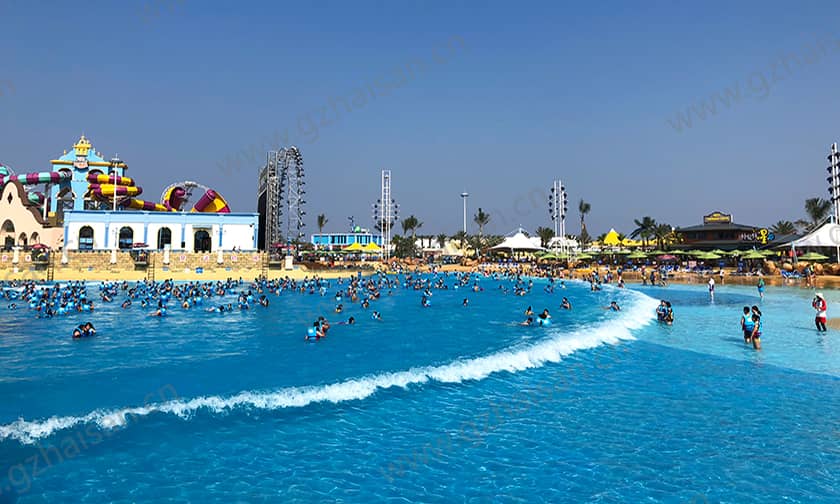 浙江宁波阿拉的海水上乐园