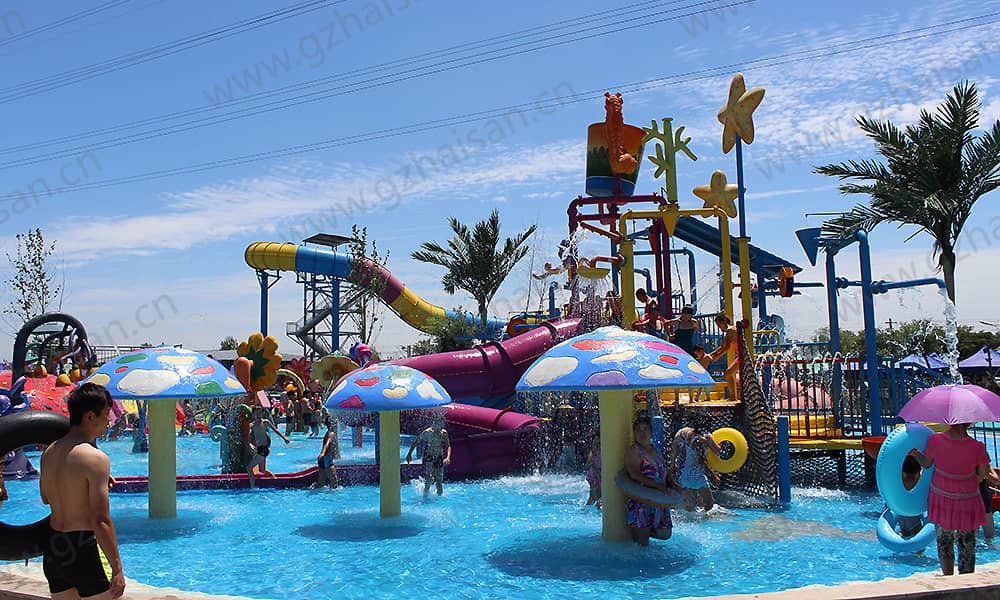 河北保定海森水上大世界小树屋、戏水小品
