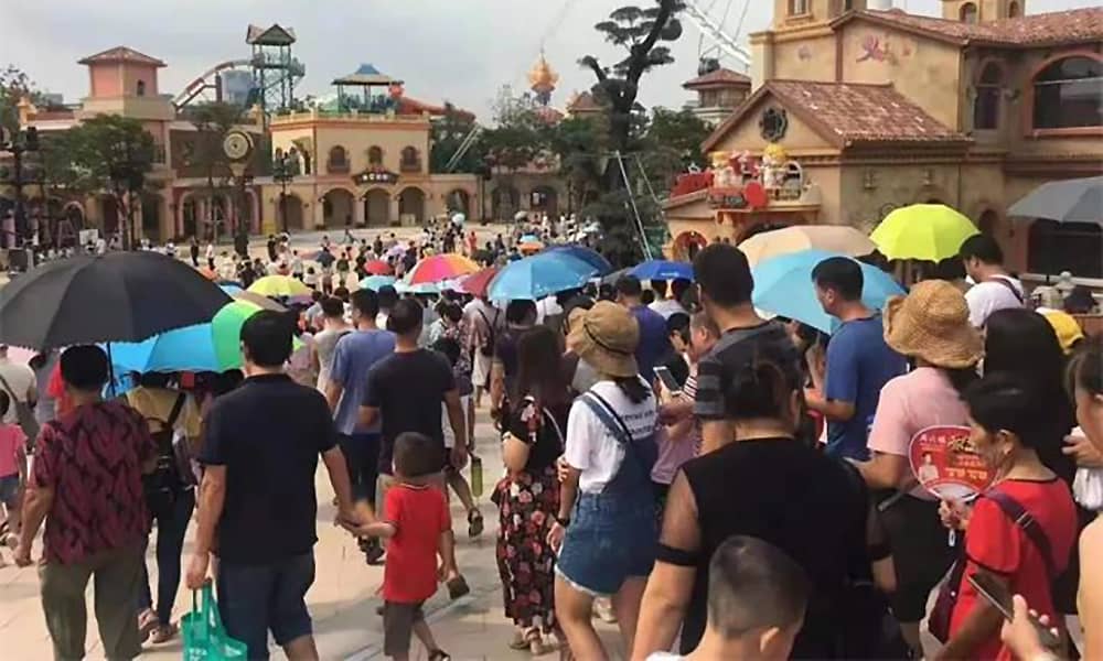 jinnianhui今年会游乐参与打造的欢乐海岸PLUS三天迎客超16万人！