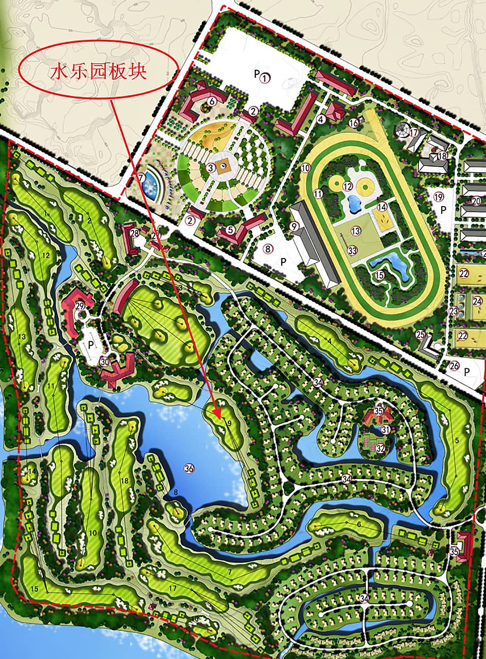 库尔勒水乐园规划图 库尔勒水乐园规划图