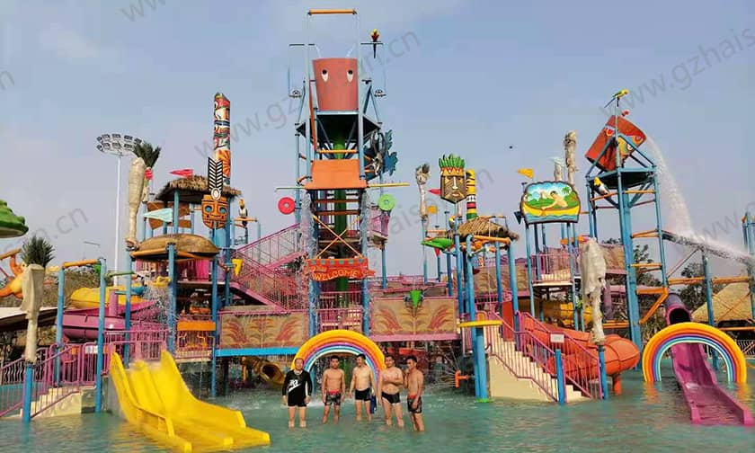 海花岛童世界水乐园水寨 海花岛童世界水乐园水寨