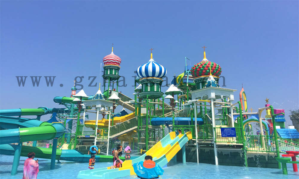 如何进行水上乐园设备的防滑处理？